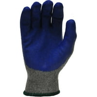 & F pletena rukavica s teksturiranom kasnom prevlačenjem uhvaćenih radnih rukavica, parova, veličine velike