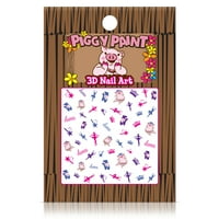 Piggie crta baletnu princezu Nail Art