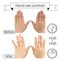 Par ružičastih omekšavajućih pilinga hidratantnih gel rukavica za spa tretmane ruku