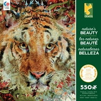 Ceaco 550-komad prirode Beauty Tiger međusobno zagonetna zagonetka