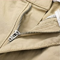 Teretne kratke hlače za muške vanjske ležerne elastične struke opušteni pamučni lagani brzi suhi ribolov planinarskih