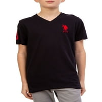 S. Polo Assn. Majica za dječake s izrezom, 2-pack, veličine 4-18