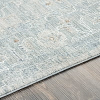 Umjetnički tkalci orijentalni tradicionalni tepih, srednje siva, 2 ”3”