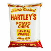Hartlee čips od krumpira s roštilja, 9 unci