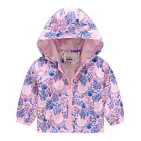 Dječji zimski kaputi s popustom za dječake i djevojčice, jakna otporna na vjetar sa slatkim cvjetovima iz crtića