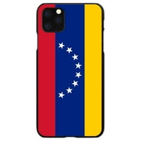 Torbica za futrolu-prilagođena ultra tanka tvrda futrola od crne plastike-zastava Venezuele Crvena plava Žuta-pokažite