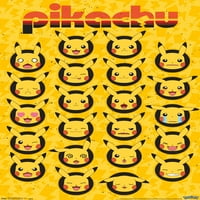 Zidni poster Pokemon - Pikachu, 14.725 22.375