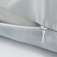Mekana satenska jastučnica za tijelo, svilenkasta klizna rashladna jastučnica za tijelo sa skrivenim patentnim