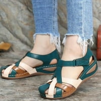 Sandale na rasprodaji ženskih klinastih sandala s otvorenim prstima ljetne ortopedske sandale boemske plaže udobne