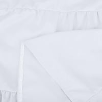 Fesfesfes Women haljina ležerna udobna čvrsta boja Okrugla rukava za zaštitu od oko 10 dolara