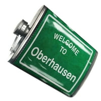 Tikvica zeleni prometni znak Dobrodošli u Oberhausen