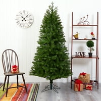 Gotovo prirodno umjetno božićno drvce od smreke od 6,5 Stopa, zeleno