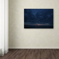 Zaštitni znak likovna umjetnost Contemplative Sunset Canvas Art by Kurt Shaffer