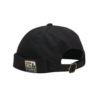 Modni šešir za muškarce i žene, Jednostavan za kombiniranje s flasterom, par hip-hop lubanja, šešir s naušnicama