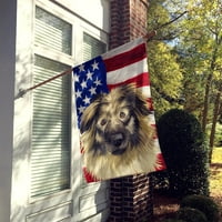 Krški ovčar Američka zastava platno za zastavu veličina kuće