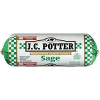 C. Potter Sage Premium svinjska kobasica, Oz plastična zamotana