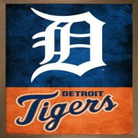 Detroit Tigers - Poster zida logotipa, 22.375 34