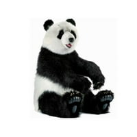 Panda medvjedić od sintetičkih vlakana, sjedi s raznobojnim 4497