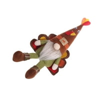 Gnome za Dan zahvalnosti ukrasi za dom mekane lutke ukras stola rekviziti za plišane lutke festivalski poklon