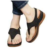 Japanke Za ženske klinove s vezom, šarene japanke, sandale s japankama, ženske sandale s japankama, kućne sandale