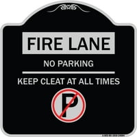 Dizajnerski znak Serije A. M.-vatrogasna traka-zabranjeno parkiranje, održavajte čistoću u bilo kojem trenutku