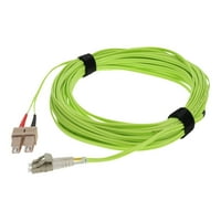 Dodatak-Patch-kabel-Multi-Mode PC-a u MP-u-optička vlakna-double-MP-MP - limeta zelena