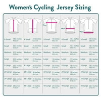Budite mirni i vozite bicikl u biciklističkoj majici od mikrovlakana s kratkim rukavima, ružičastoj, 3 inča