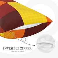Super mekani pravokutni plišani jastuk, crvena pravokutna umjetnost udobnost i ne-piling skriveni jastuci za jastuke