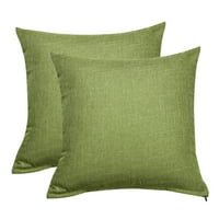 Jedinstveni prijedlozi Pamučnih platnenih jastučnica 18 18 u zelenoj boji