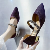 A. M. / ženske sandale na remen Bez kopča modne ženske cipele sa šiljastim nožnim prstima ženske cipele veličina