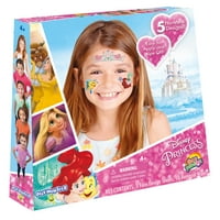 Boje za lice princeze Dizneja-šarene privremene tetovaže-za djecu - dizajn lica kao alternativa bojama za lice