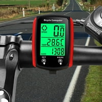 ; Vodootporni biciklistički žičani brzinomjer biciklistički LCD računalni brzinomjer na engleskom jeziku
