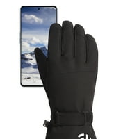 Zimske skijaške rukavice vodootporne za muškarce s toplim zaslonom osjetljivim na dodir