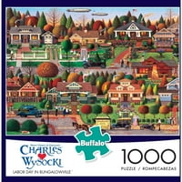 1000 komada Wysocki: Praznik rada u zagonetki Bungalowville