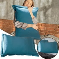 Standardna jastučnica velike veličine, jednobojna svilena jastučnica, svilena omotnica bez patentnog zatvarača,