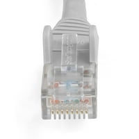 Mrežni kabel StarTech 6in Lszh Mačka Ethernet, gigabit patch kabel Rj 100w Poe bez zaduženosti, mrežni kabel Cat
