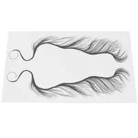 Rubovi frizura naljepnica za kosu lažna naljepnica naljepnica za kosu rubovi frizura rub kosa vodootporna lažna