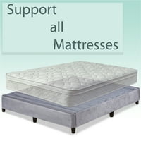 Kontinentalni san, platformski krevet za madrac, eliminirajte potrebu za okvirom proljeća i kreveta, veličine