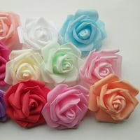 25 50 umjetnih ružičastih cvjetova od poliuretanske pjene glava Uradi Sam vjenčani dekor za dom