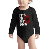 To je u mom albanskom DNK, dječjem Bodi odijelu s dugim rukavima.