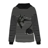 Majica s kapuljačom za žene na rasprodaji Plus size ženske pulovere s životinjskim printom od 3 tisuće majica