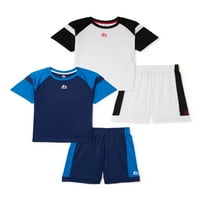 Majice i kratke hlače za dječake, 4-dijelni set, veličine 4-19