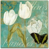 Zaštitni znak likovna umjetnost Bijeli tulipani I Canvas Art by Color Bakery