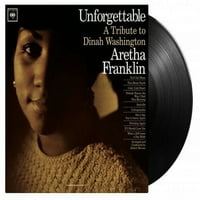 Aretha Franklin - nezaboravna: počast Dini D. C.-crni vinil od 180 grama