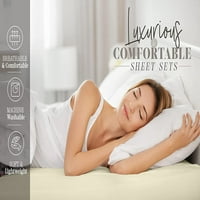 2-dijelni set jastučnica-otporan na bore, blijeđenje i mrlje - velika veličina, hrđa