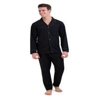 Muški pidžama Set od ultra mekog prozračnog pamuka u modalnom rastezljivom dresu od 2 komada u veličinama od 5