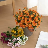 Umjetne cvjetne glavice biljaka za ukrašavanje kuće
