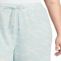 Ženske Francuske frotirne kratke hlače veličine plus veličine s tregerima