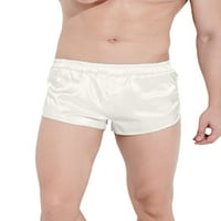 Muška odjeća za spavanje u donjem dijelu donjeg dijela donje hlače satenske svilene bokserice pidžama hlače ljetno