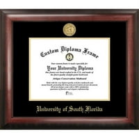 Illinois State 8.5 11 Zlatno utisnuti okvir diplomske diplome